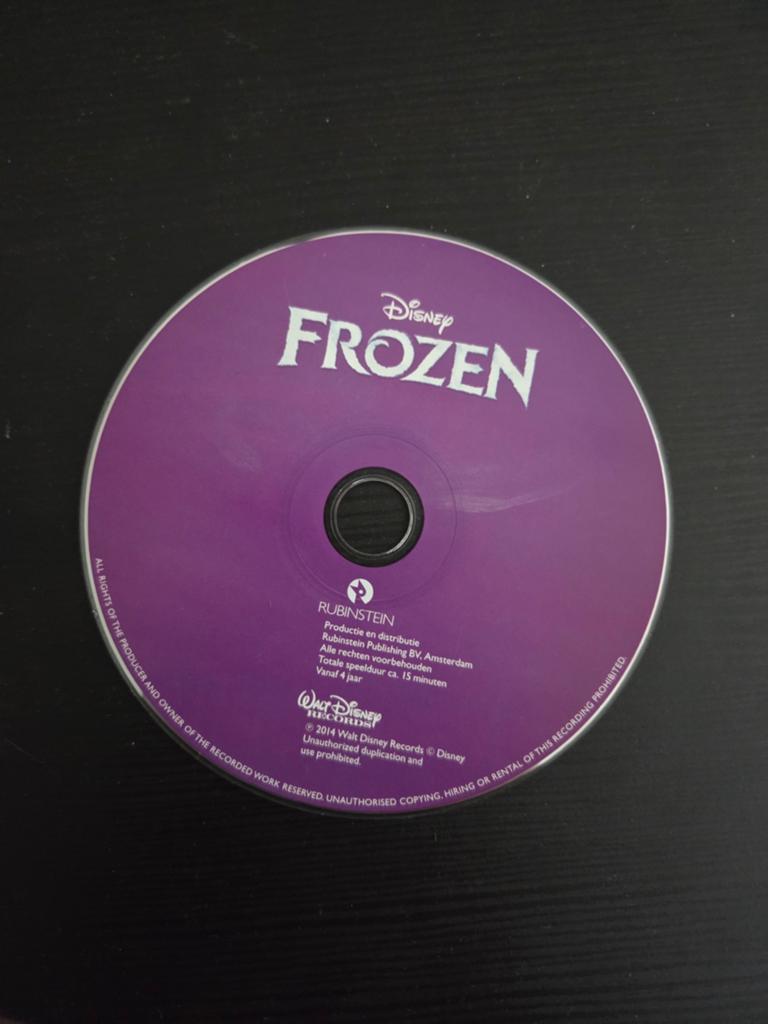 Disney Frozen CD - Muziek voor kinderen (ca. 15 min), Ophalen, Gebruikt
