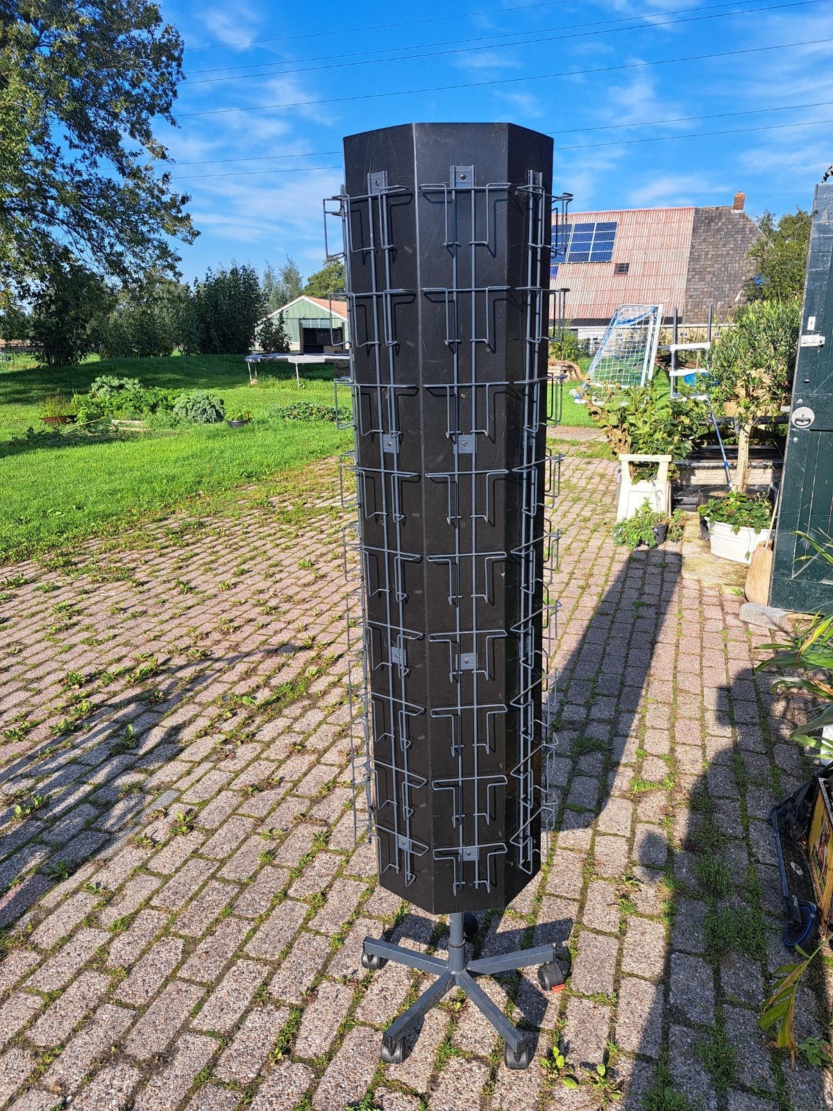 Kaartenmolen voor 72 kaarten van 13x13 cm, Ophalen, Gebruikt