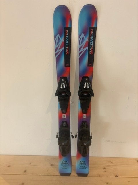 Salomon QST Team JR Junior Carveski's  lengte 90 cm, Sport en Fitness, 160 tot 180 cm, Gebruikt, Info@salomon.com, Salomon Sports