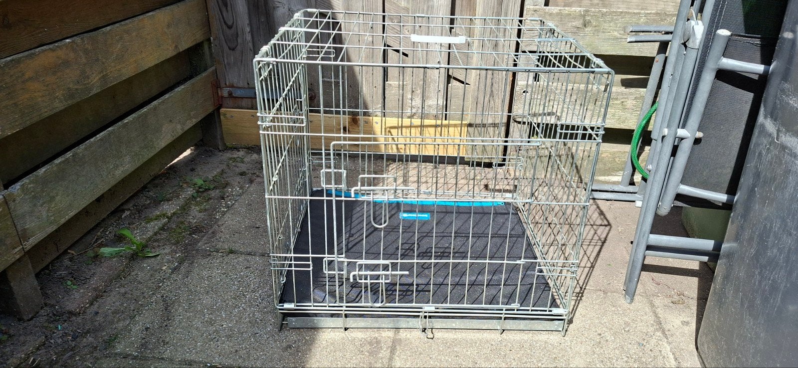 bench met kussen, Ophalen, Zo goed als nieuw