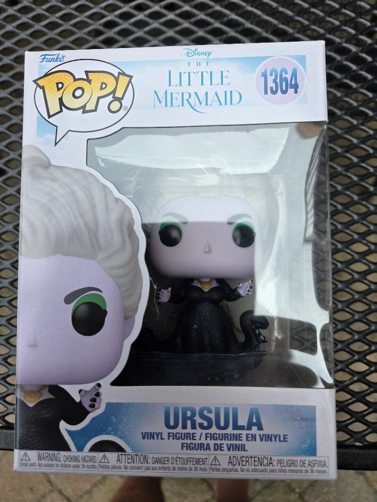 Funko pop 1364 Ursula uit de little Mermaid, Ophalen of Verzenden, Nieuw