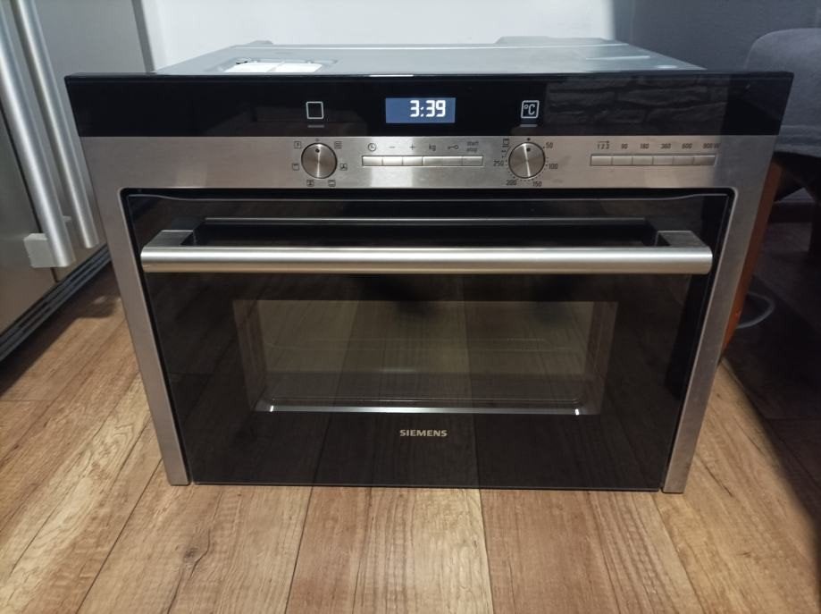 Siemens combi oven/magnetron, Witgoed en Apparatuur, Ovens, Ophalen, 45 tot 50 cm, Gebruikt, Siemens