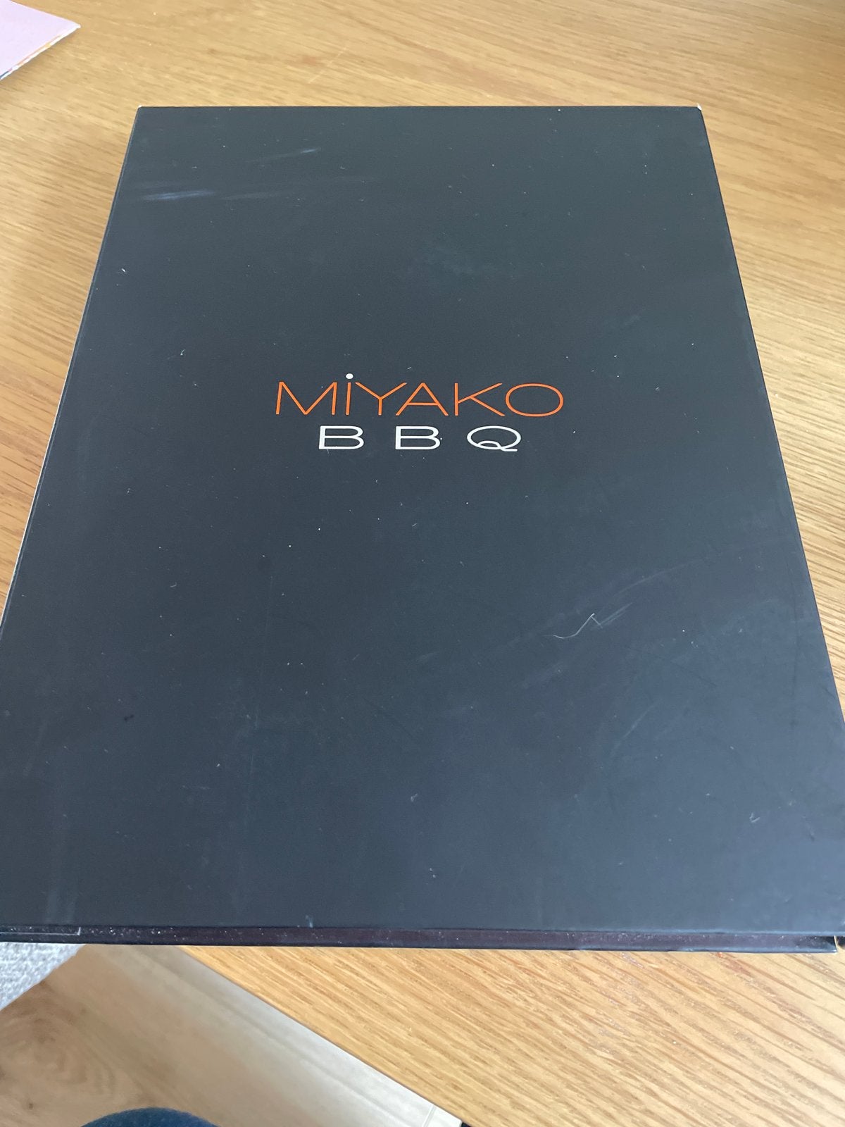 Miyako BBQ Bestekset - 4 messen en 4 vorken, Bestekset, Ophalen of Verzenden, Zo goed als nieuw, Rvs of Chroom