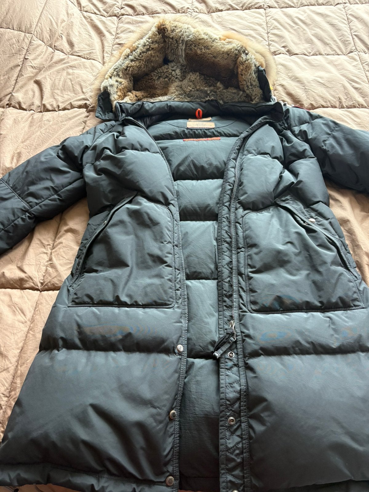 Parajumper Long Bear XL, Kleding | Dames, Jassen | Winter, Ophalen of Verzenden, Zo goed als nieuw, Maat 46/48 (XL) of groter