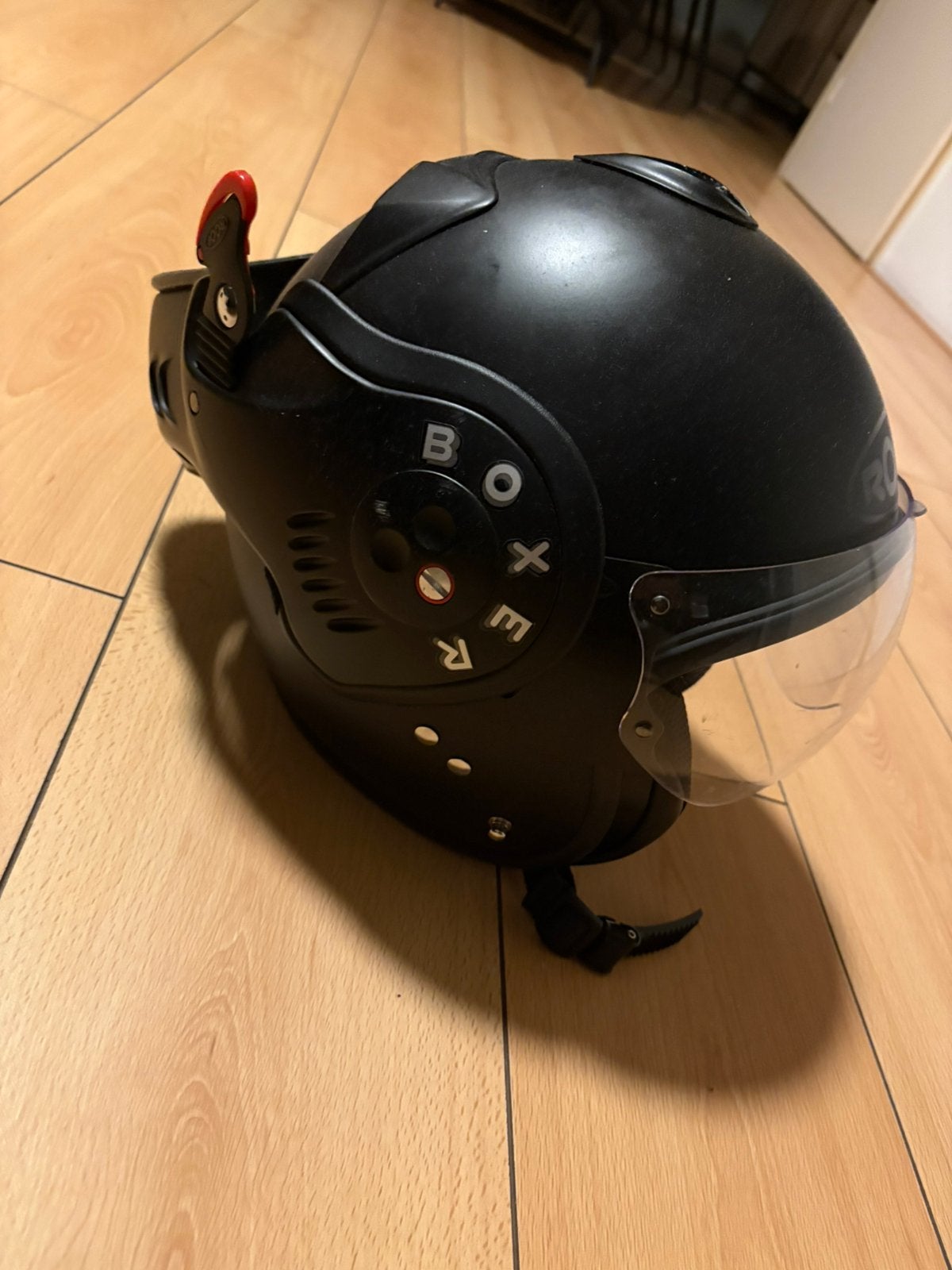 Boxer helm tekoop, Fietsen en Brommers, Ophalen of Verzenden, Zo goed als nieuw