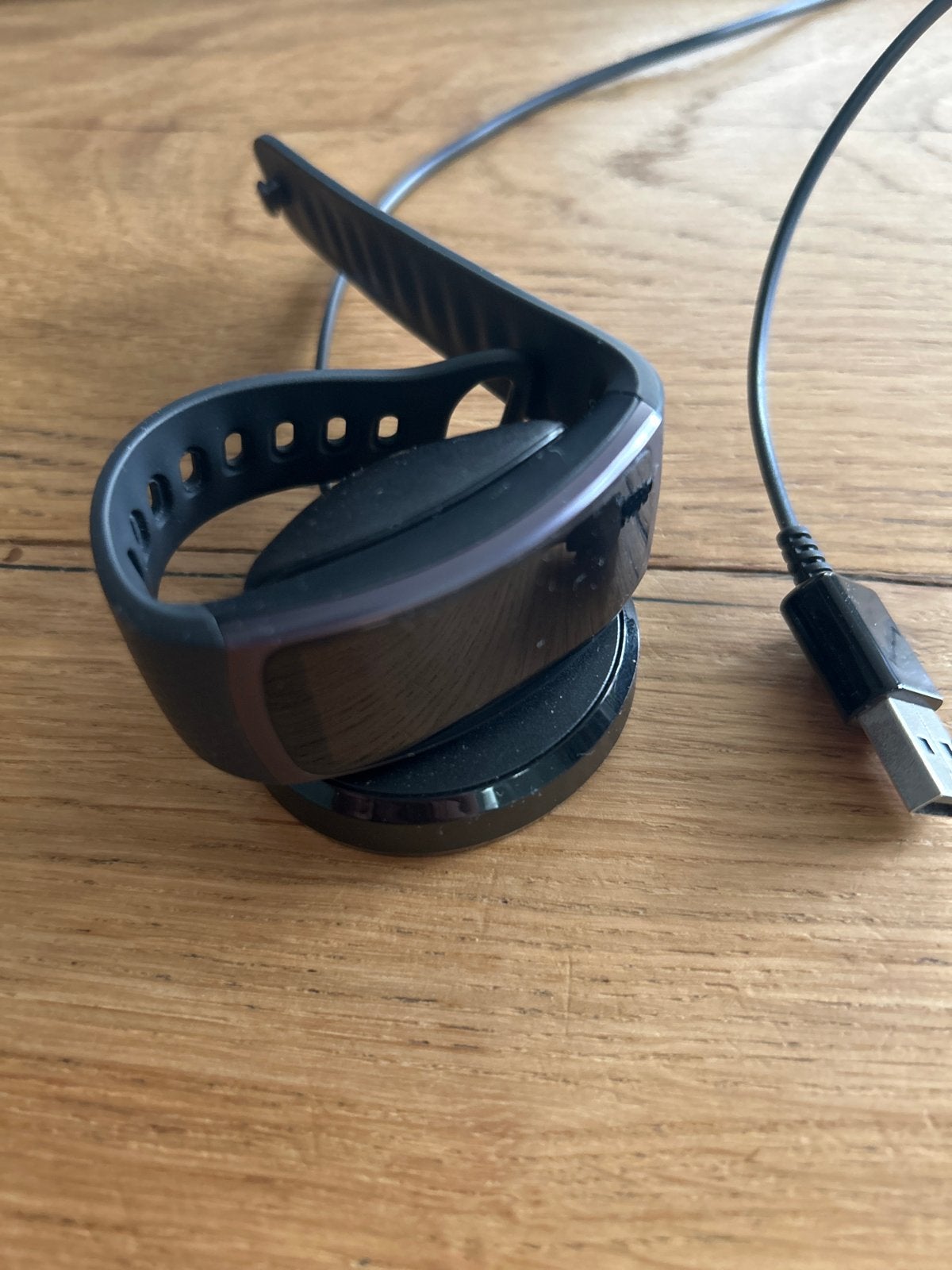 Samsung Gear Fit2 Smartwatch - Zwart met oplader, Ophalen of Verzenden, Gebruikt, Zwart, Android
