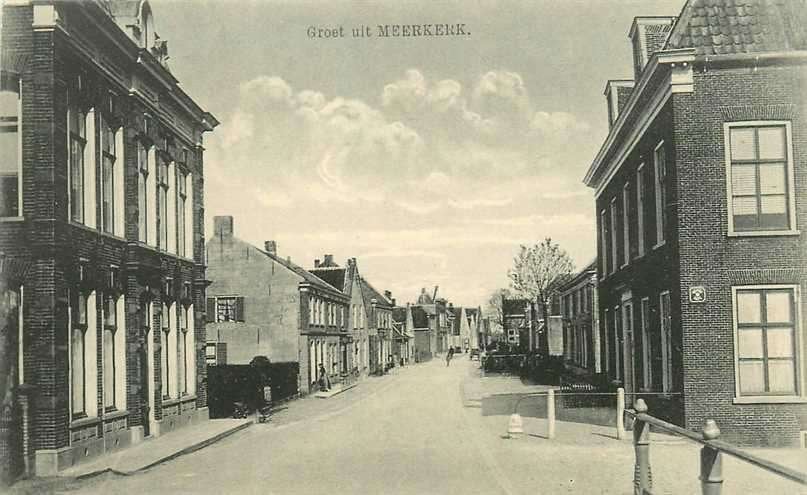 380-753-001 Meerkerk, Verzamelen, Ansichtkaarten | Nederland, Verzenden, Voor 1920, Utrecht