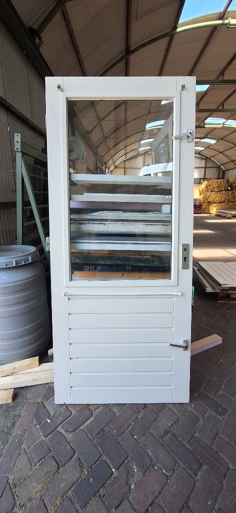 Achterdeur schuurdeur buitendeur deur 210.4 x 92.4 ( 061 ), Ophalen, Gebruikt, 80 tot 100 cm, Buitendeur