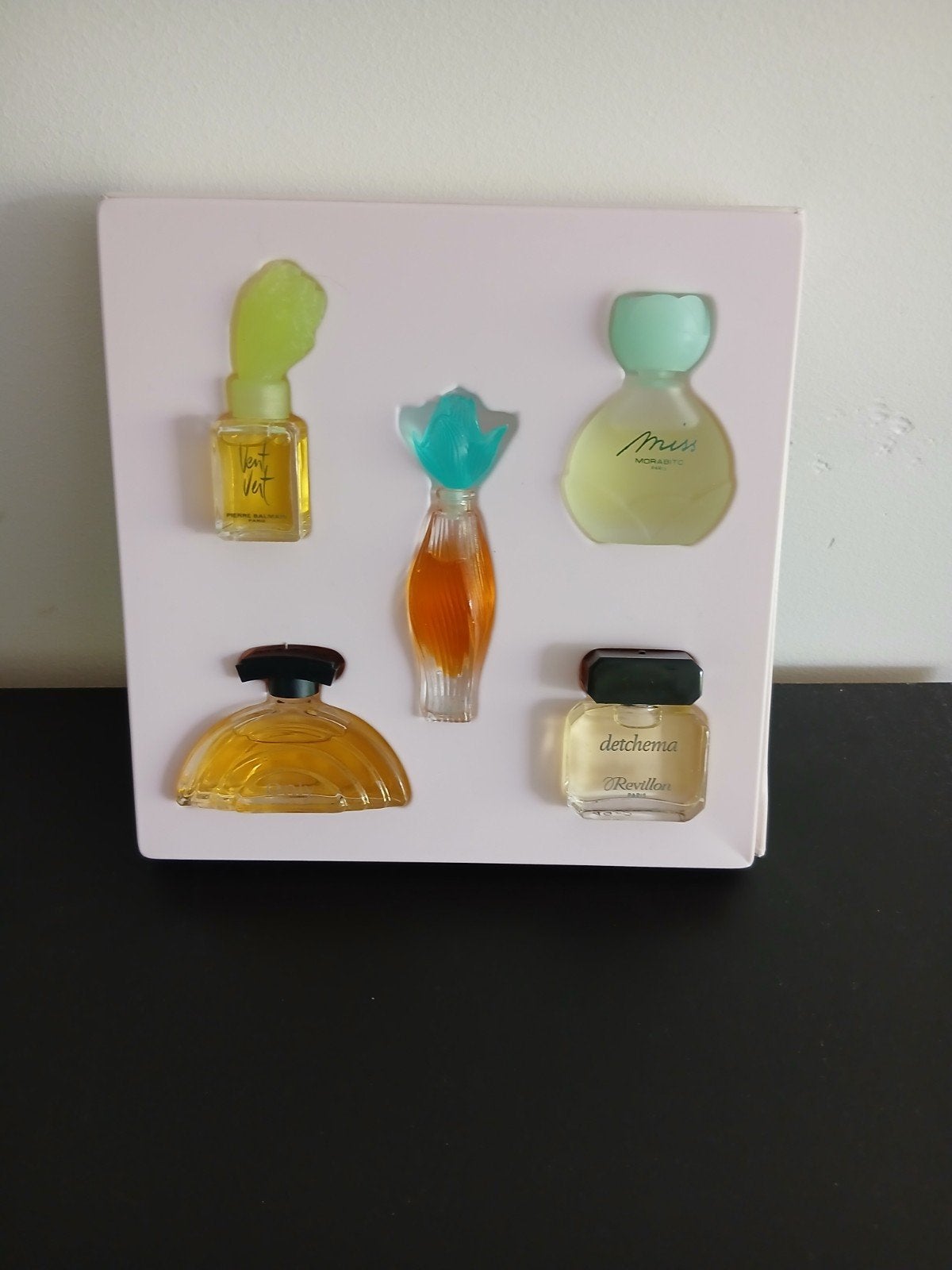 Vintage Miniatuur Parfum Set - Diverse Merken, Verzamelen, Parfumverzamelingen, Ophalen of Verzenden, Miniatuur