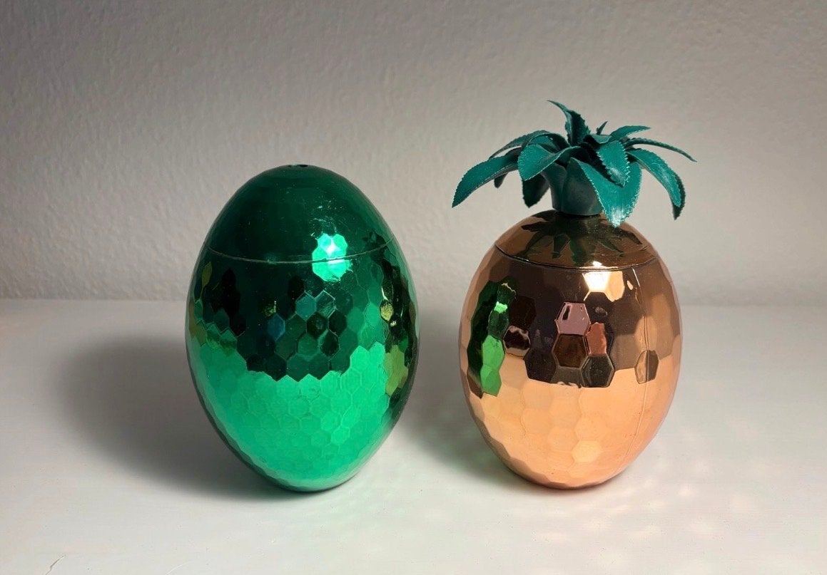 Disco Cocktail Cups Urban Outfitters - Ananas & Watermeloen, Ophalen, Kunststof, Meerkleurig, Overige merken