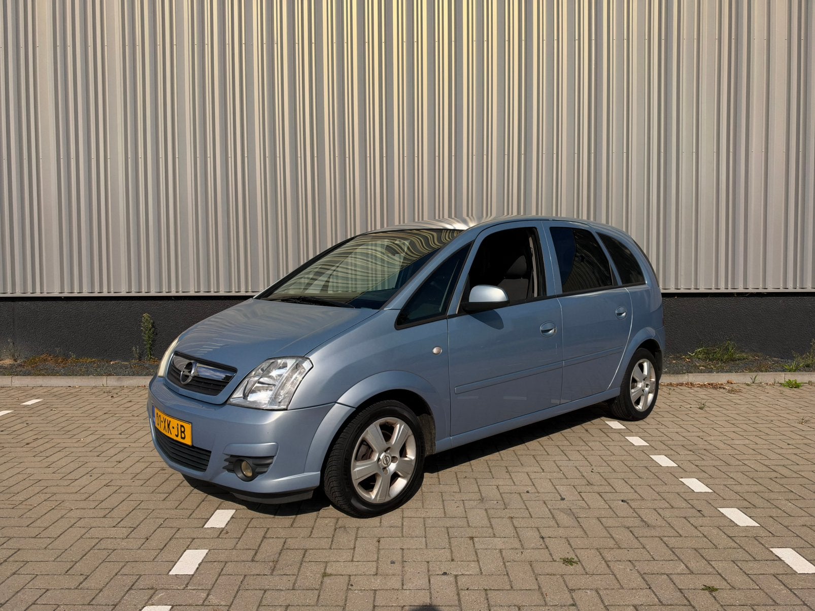 Opel Meriva 1.4 16V 2007 | Nieuwe APK | Airco | Afneembare t, Voorwielaandrijving, Stof, Zwart, 4 cilinders