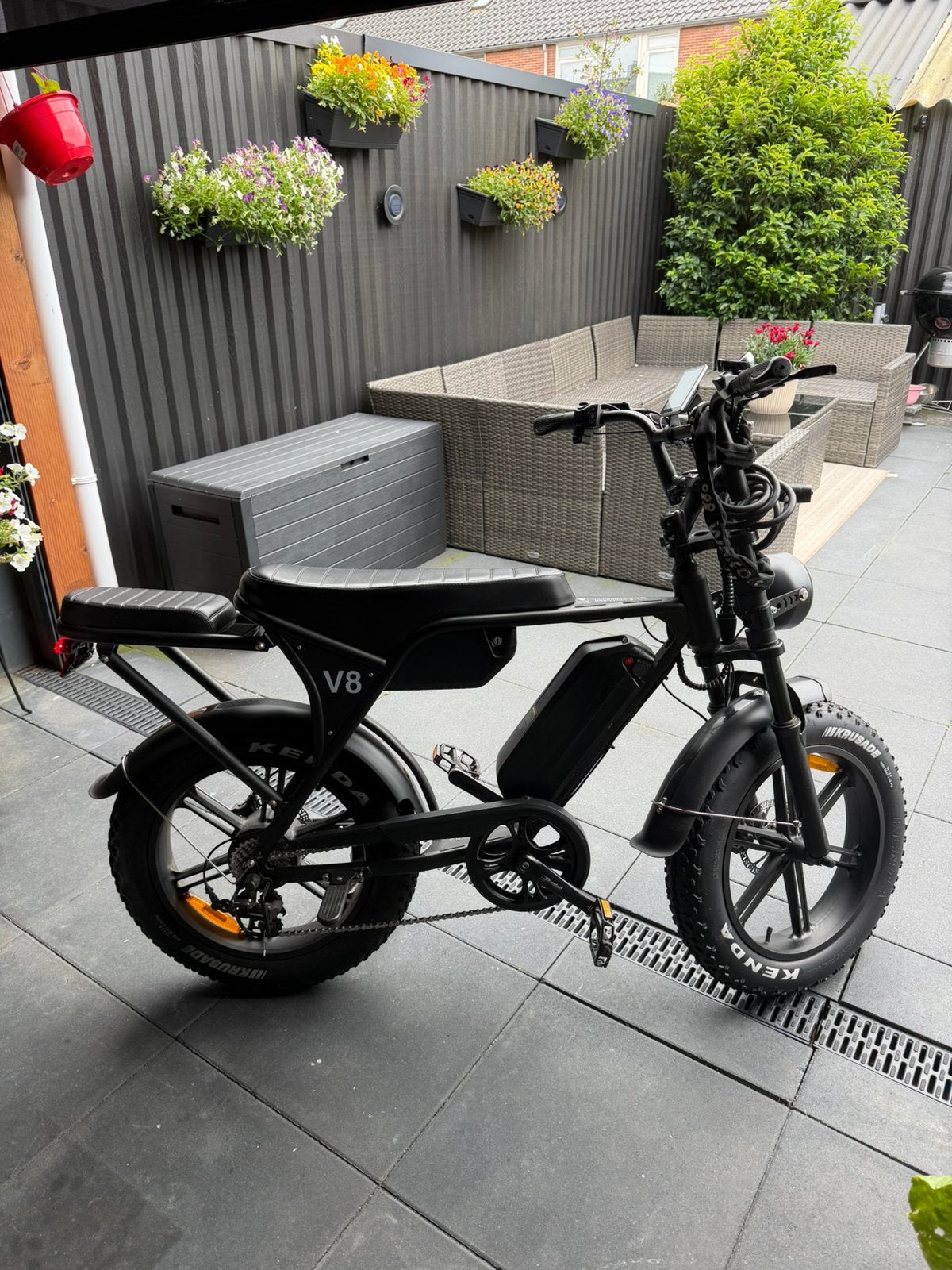 Hele nette fatbike v8, Overige modellen, 7 versnellingen, Ophalen of Verzenden, Zo goed als nieuw