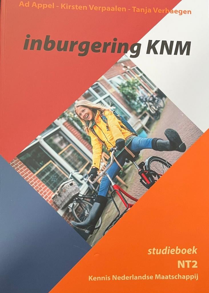 Inburgering KNM NT2 Studieboek - Zo goed als nieuw, Ophalen of Verzenden, Zo goed als nieuw, Ad Appel, Kirsten Verpaalen, Tanja Verhaegen