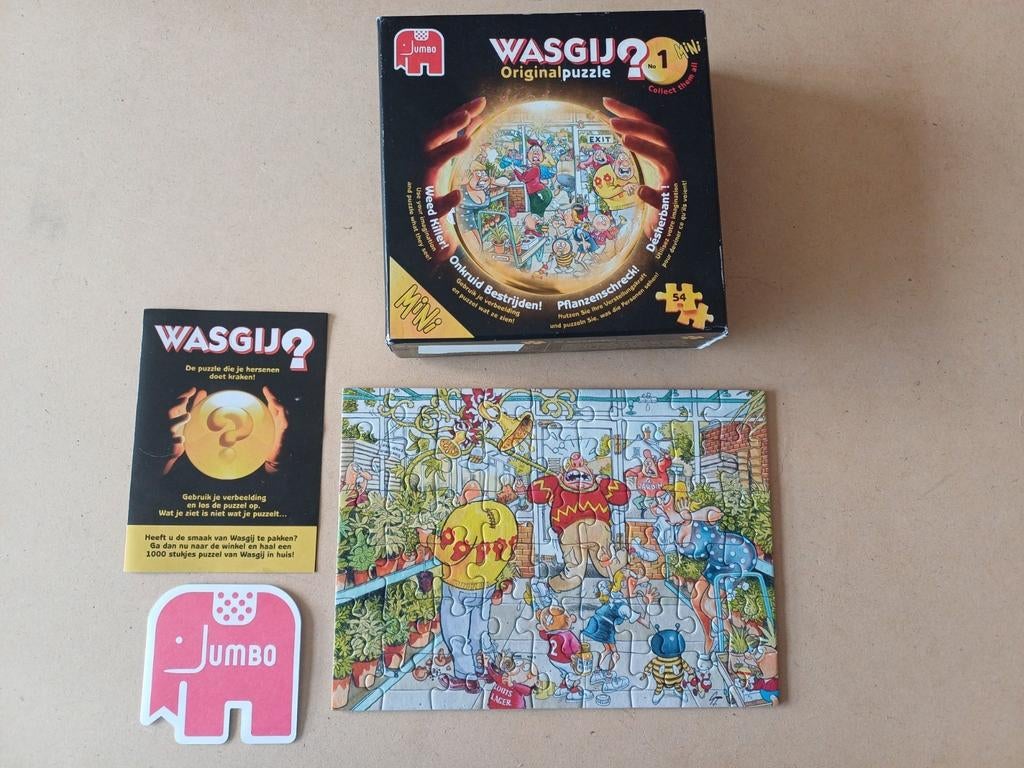 Wasgij Original 21: Onkruid Bestrijden! Legpuzzel, Ophalen of Verzenden, Minder dan 500 stukjes, Gebruikt, Legpuzzel