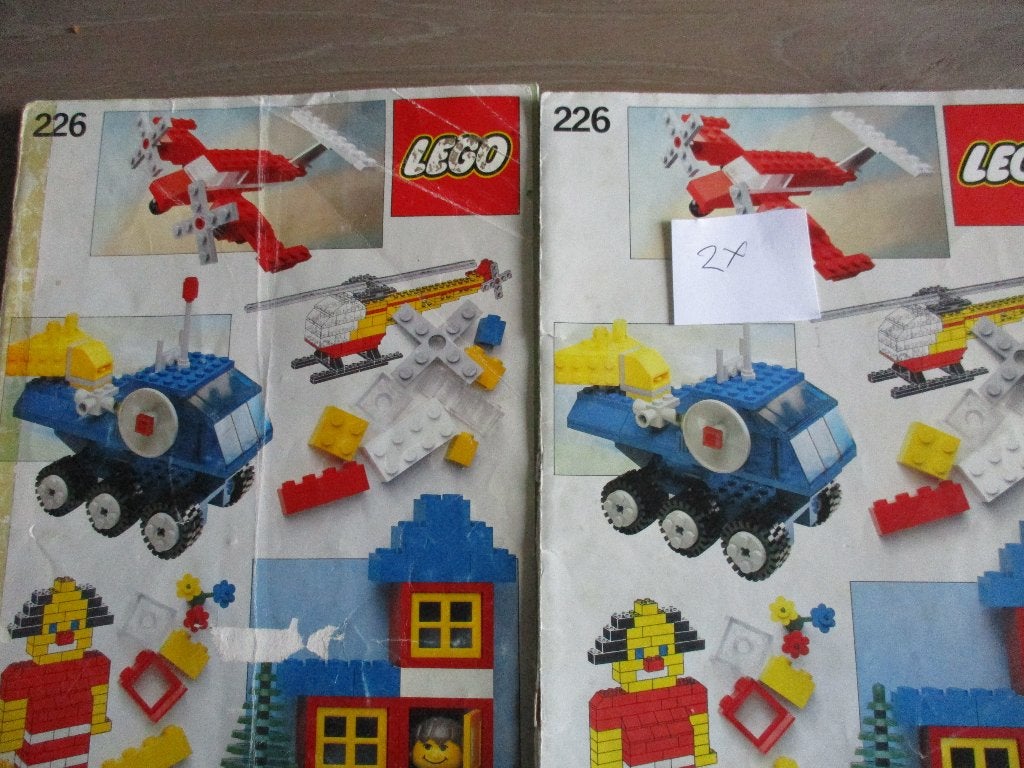 2 lego 226 Ideeën Boek, Ophalen of Verzenden, Gebruikt, Complete set, Lego
