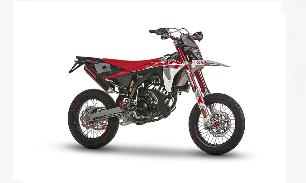 Fantic XM 50 Competition –  Wit / Rood | NIEUW | Euro, FANTIC, 6 versnellingen, Maximaal 45 km/u, Onbekend