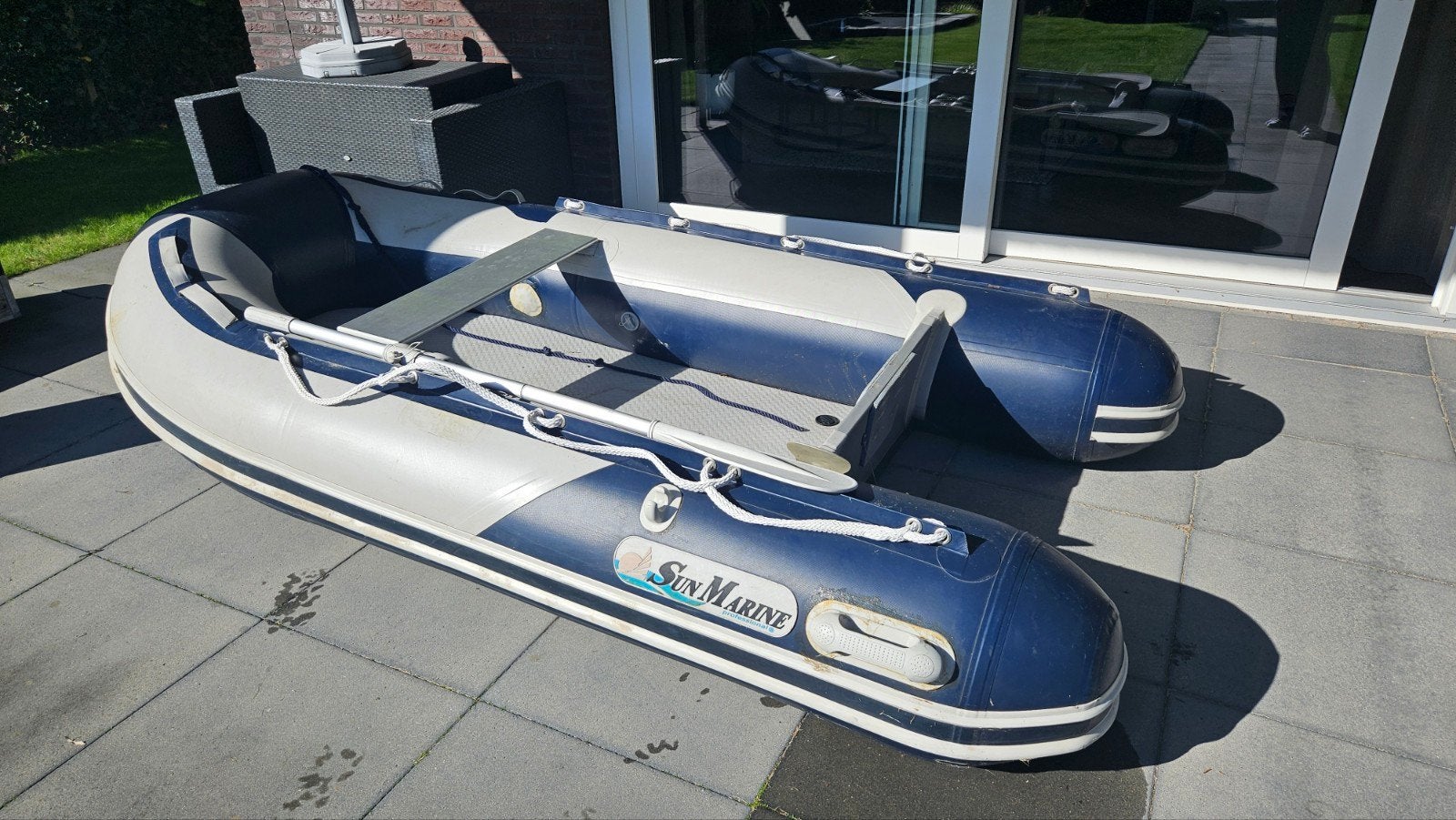 Sun Marine 270 rubberboot opknapper, Ophalen, Gebruikt