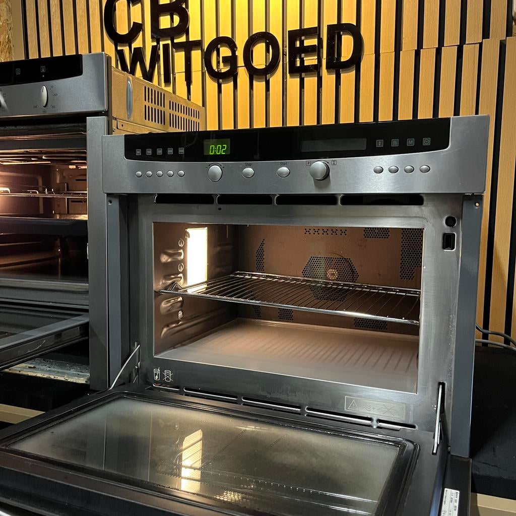 Luxe Siemens/Neff combi oven en solo oven met Hide & slide, Ophalen, Zo goed als nieuw, Oven met grill, Inbouw