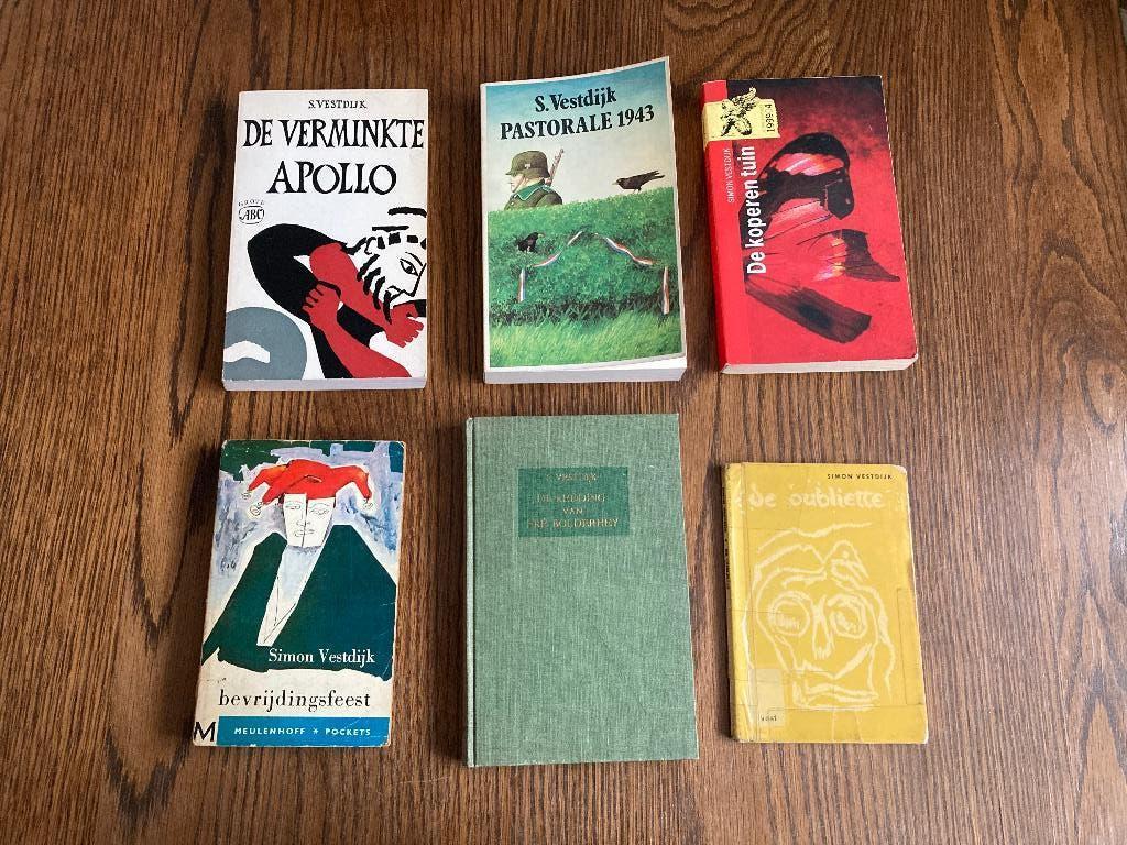 6 boeken van Simon Vestdijk, Boeken, Literatuur, Ophalen of Verzenden, Gelezen, Simon Vestdijk