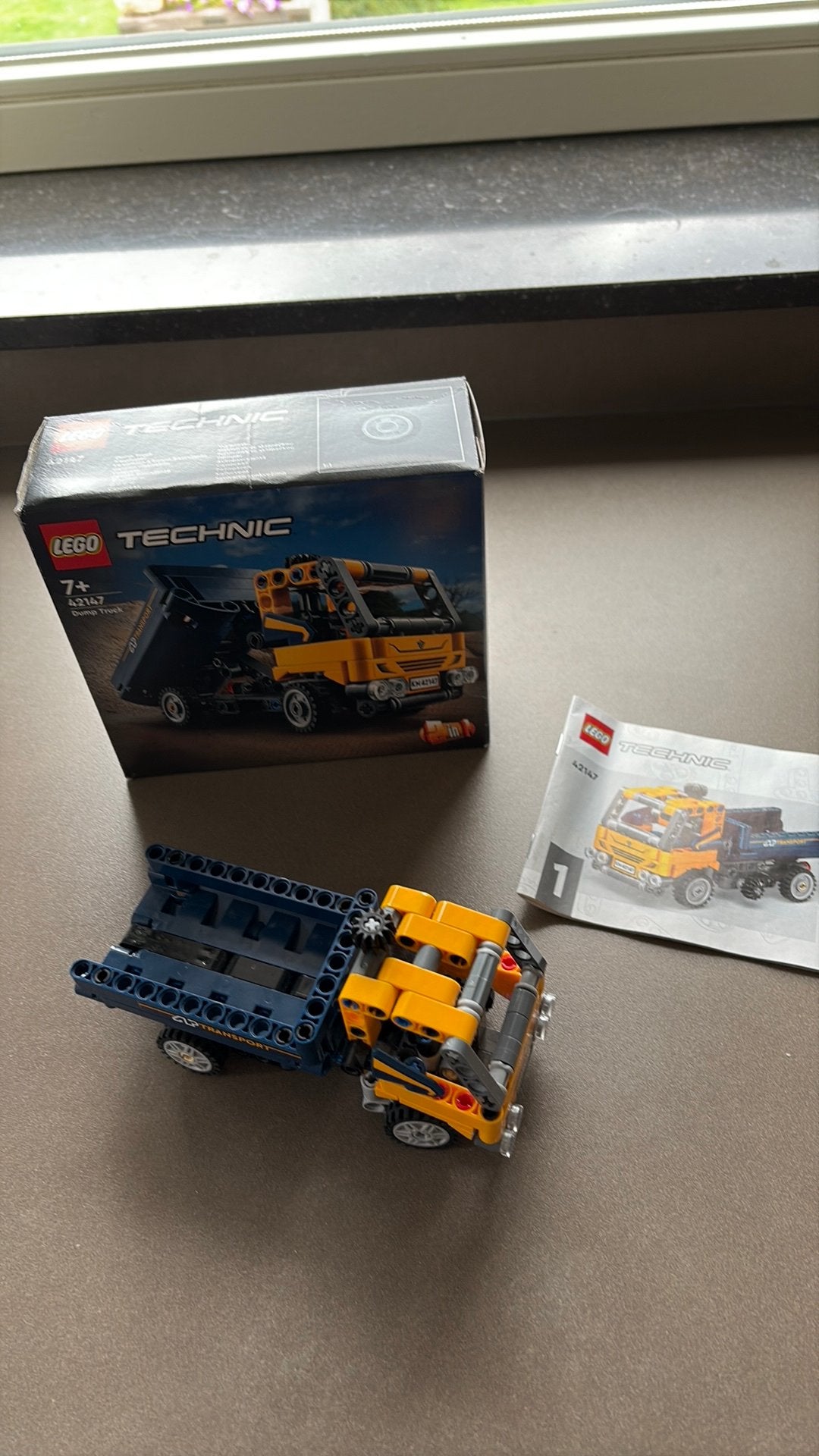 Lego techniek kiepauto nr. 42147, G1, Ophalen, Gebruikt