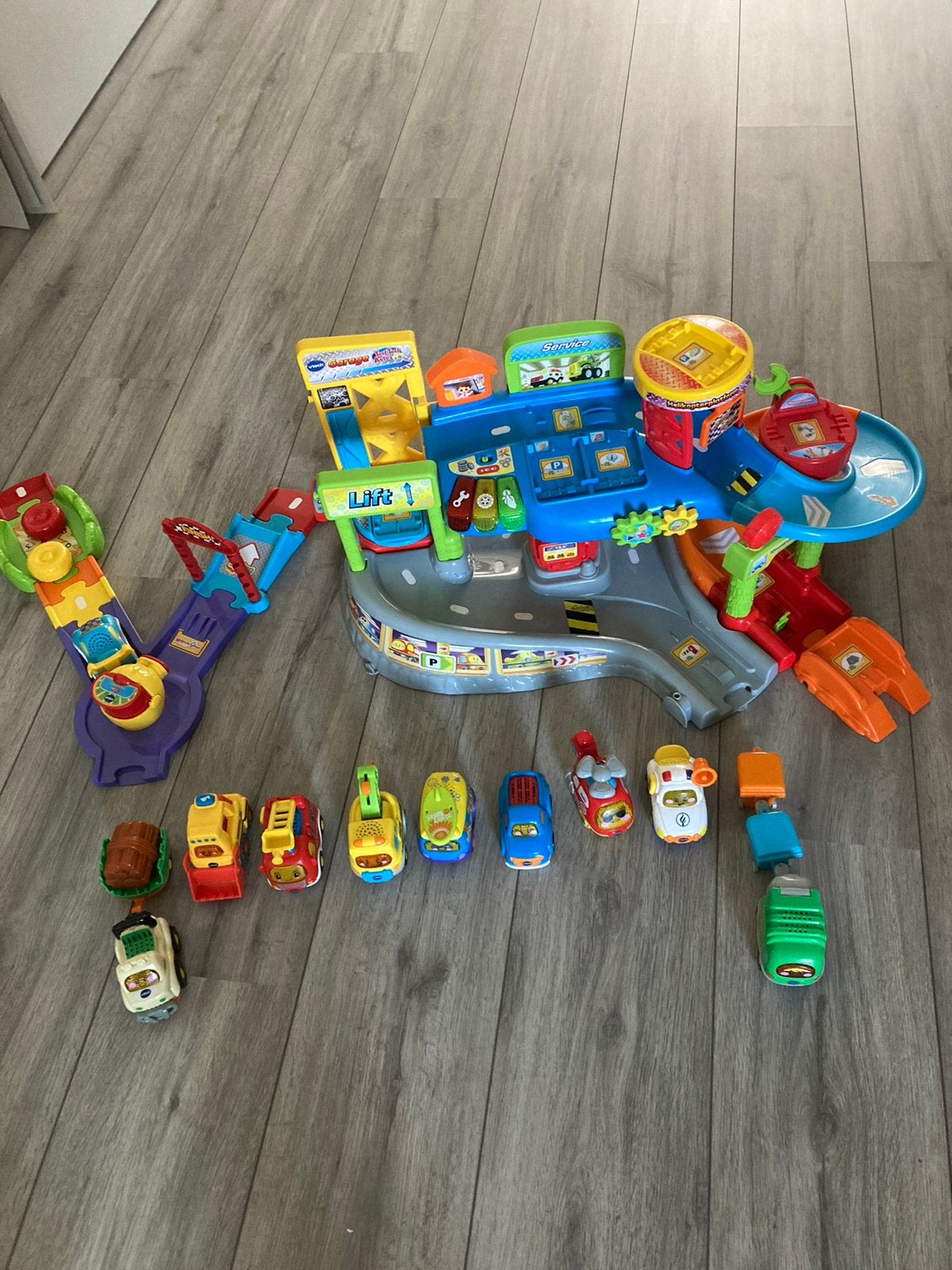VTech - Toet Toet Auto's - Garage met auto’s, Ophalen of Verzenden, Gebruikt, 2 tot 4 jaar