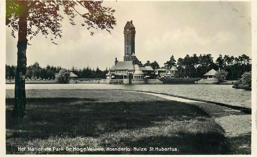377-541-021 Hoenderloo Huize St Hubertus, Verzenden, Voor 1920, Gelderland