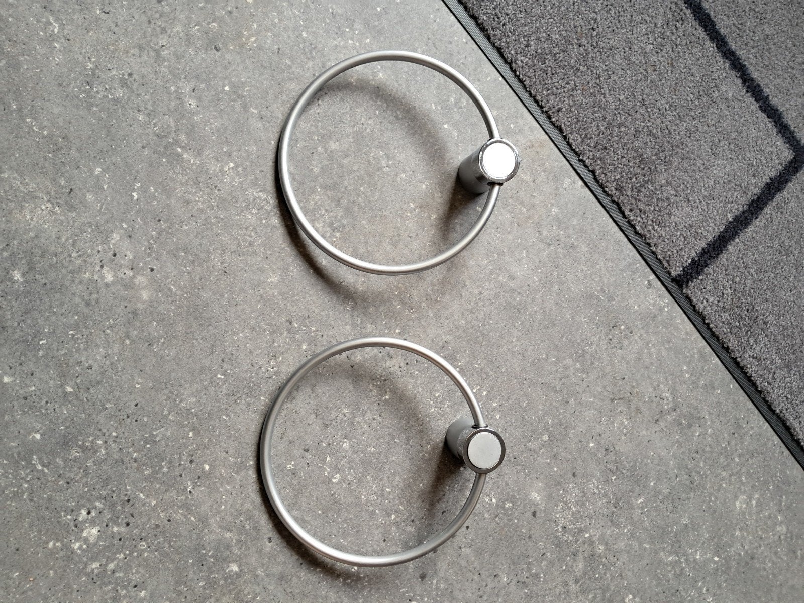 handdoek ringen hansh grohe, Sieraden, Tassen en Uiterlijk, Ophalen of Verzenden, Zilver, Navelpiercing