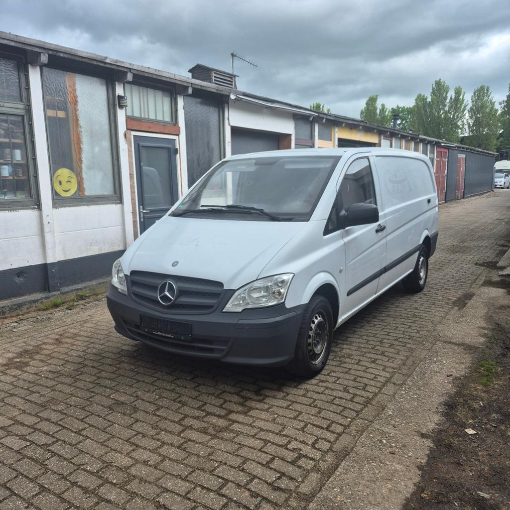 mercedes vito 2014 116 cdi lang l2 duitse papieren !, Auto's, Euro 5, Zwart, 4 cilinders, 160 pk