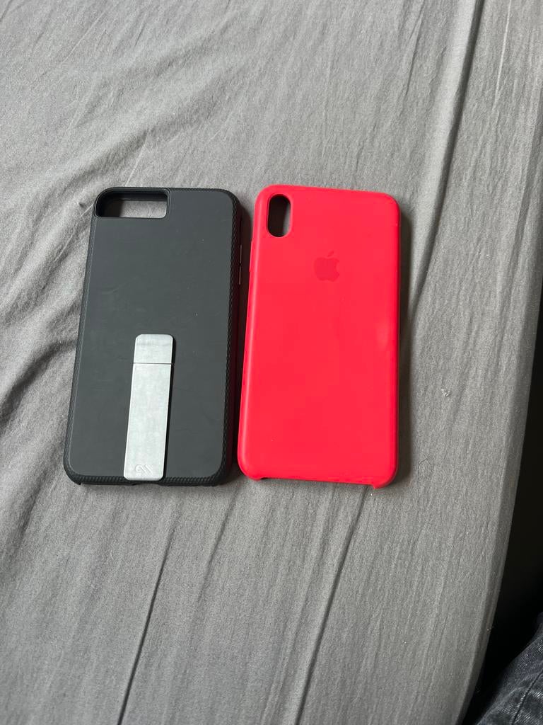 Hoesjes voor iPhone 8 Plus en iPhone XS Max, Telecommunicatie, Mobiele telefoons | Hoesjes en Frontjes | Apple iPhone, Kunststof