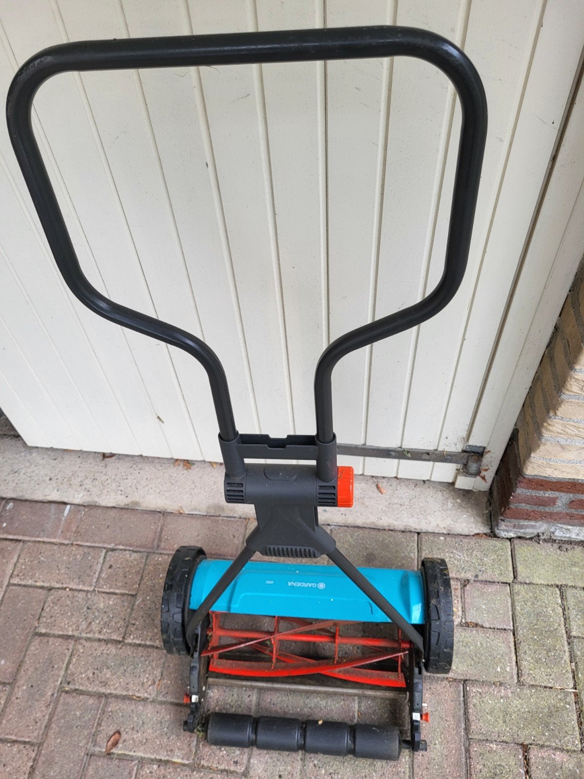 Grasmaaier Merk GARDENA. 400, Tuin en Terras, Kooimesmaaier, Ophalen of Verzenden