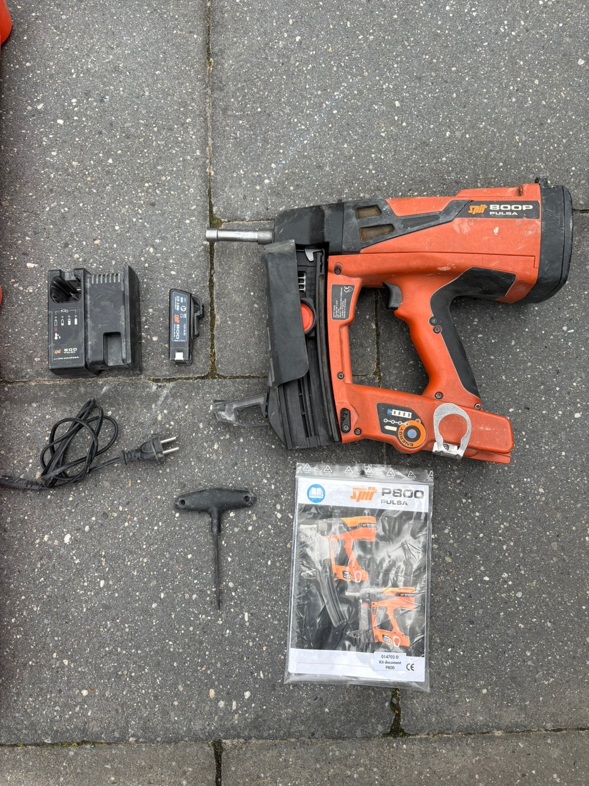 Spit pulsa 800p, Ophalen, Gebruikt