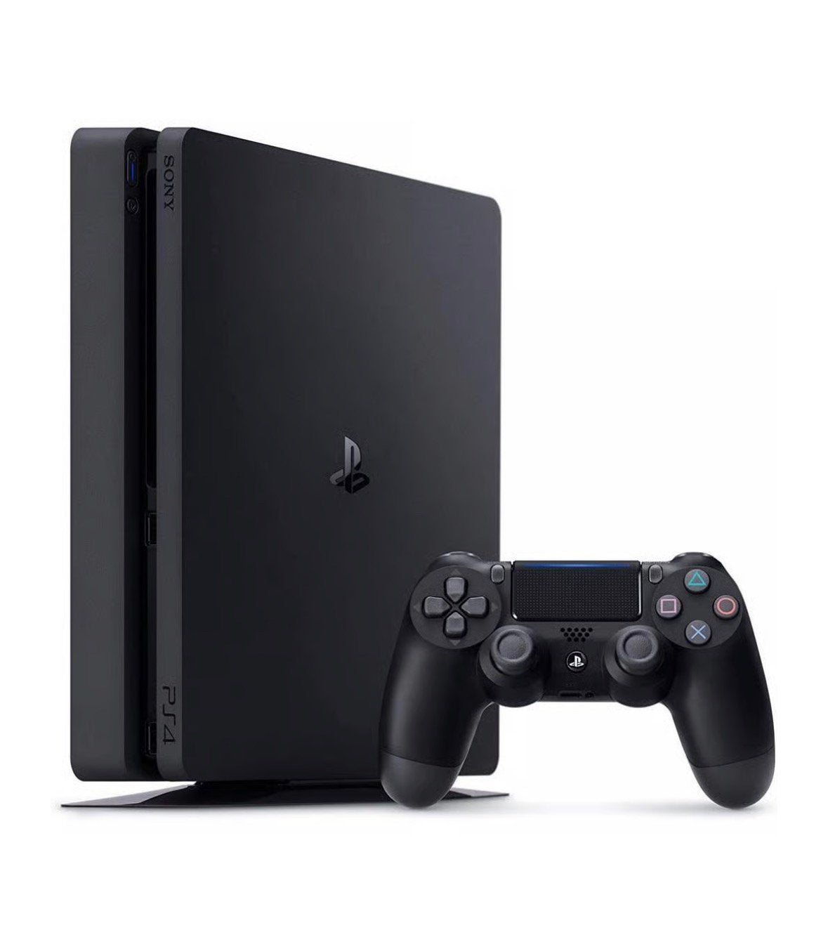 Playstation 4 slim 500gb, Met games, Met 2 controllers, Ophalen of Verzenden, Zo goed als nieuw