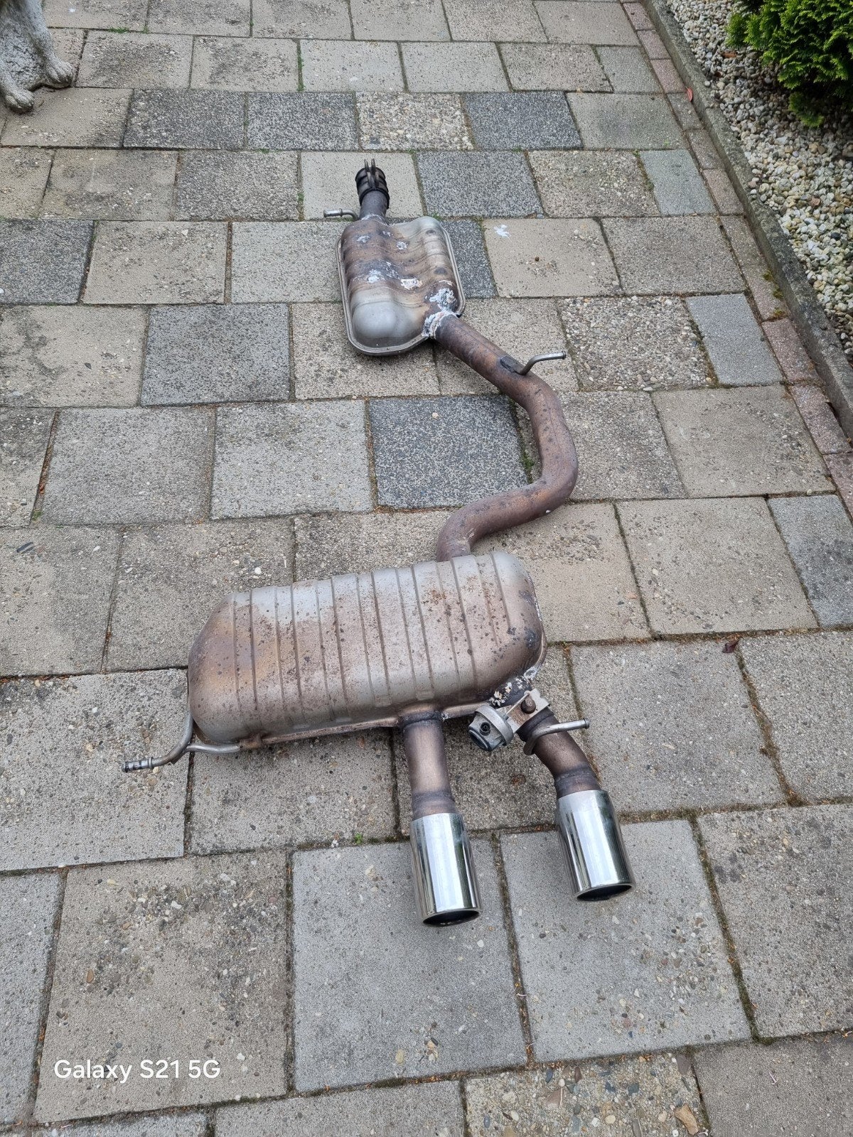 Originele Volkswagen golf R32 uitlaat, Ophalen of Verzenden