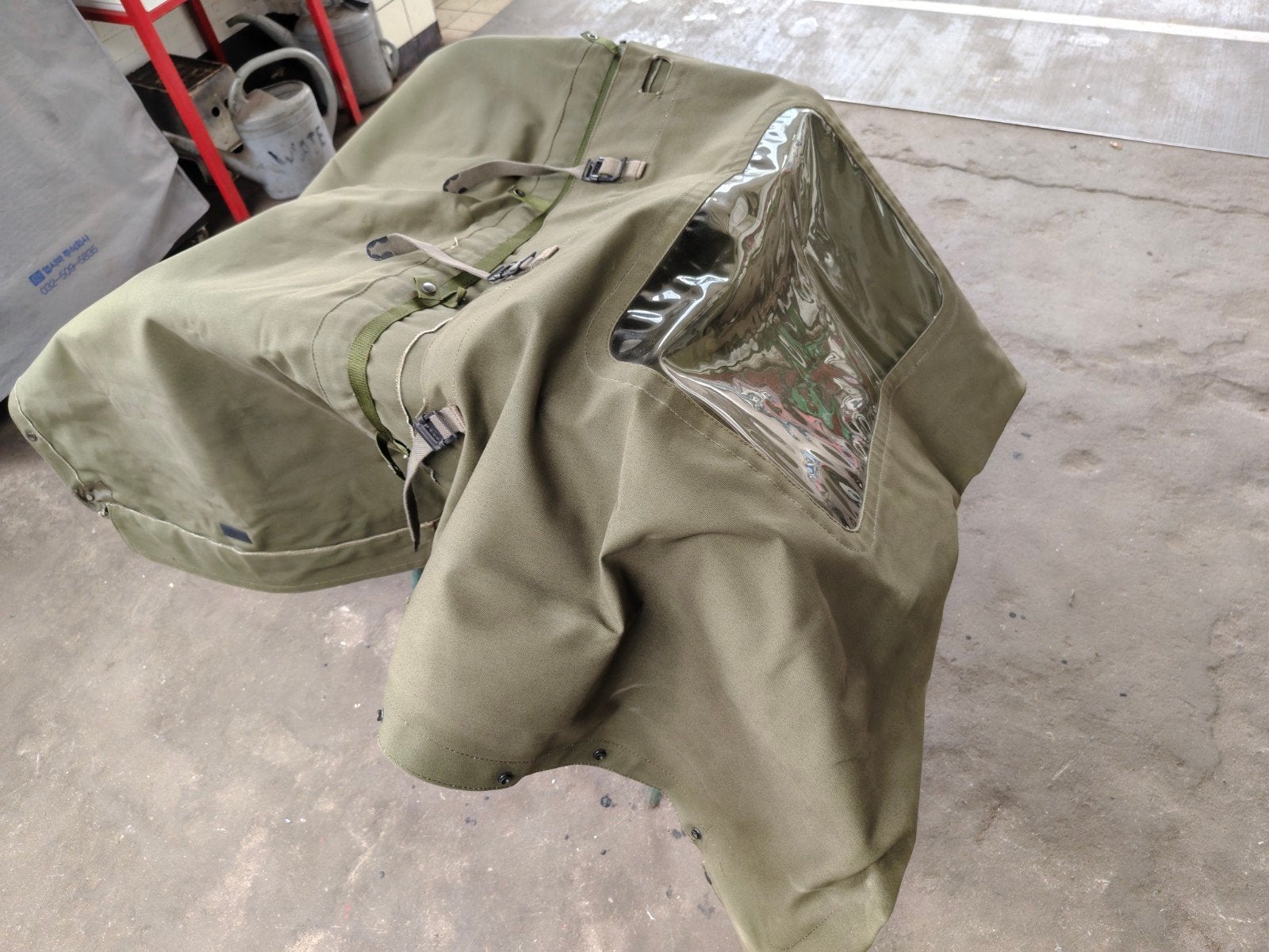 canvas winterstop jeep mb willys, Auto diversen, Ophalen of Verzenden