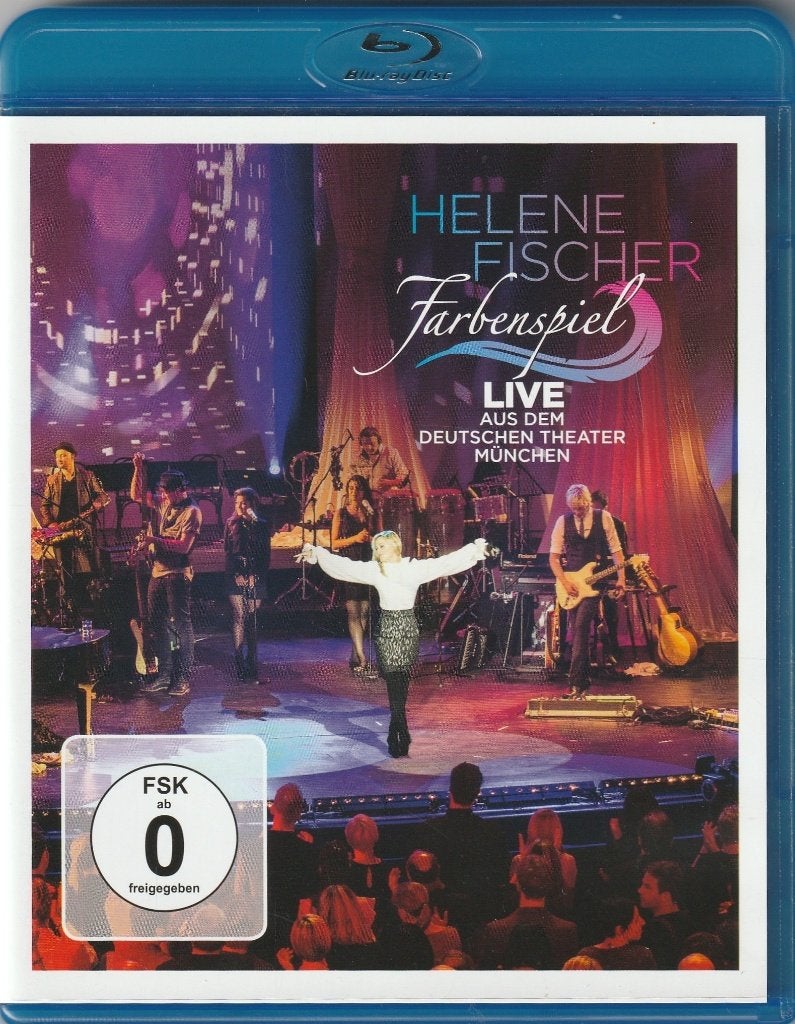 Helene Fischer - Blu Ray - Farbenspiel Live Munchen - Supern, Muziek en Concerten, Ophalen of Verzenden, Zo goed als nieuw, Duits