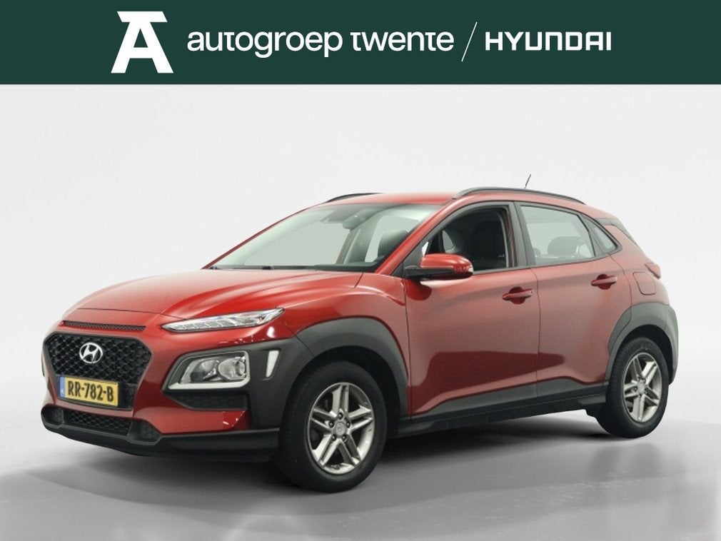 Hyundai KONA 1.0T Comfort | Trekhaak | Carplay navigatie | C, Auto's, Hyundai, Keurmerk '100% Onderhouden', 12 maanden, Stof, Gebruikt