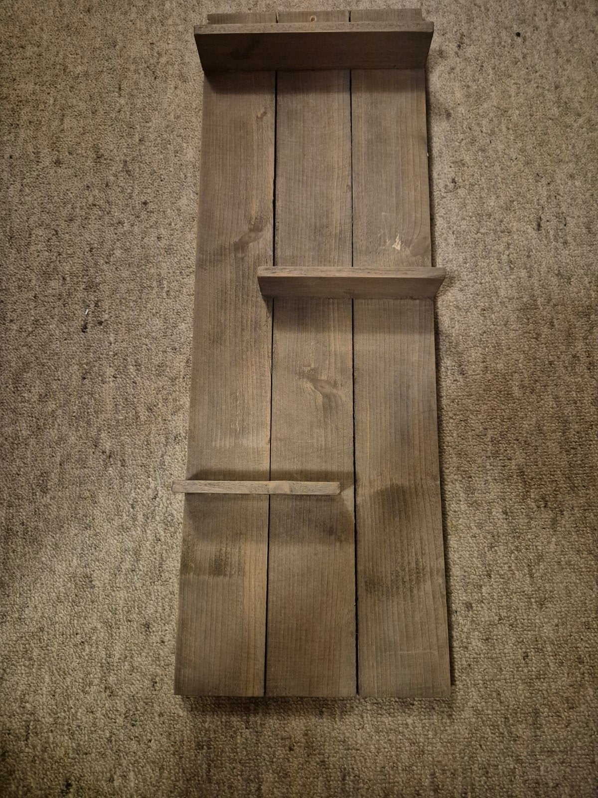4 wandplanken van steigerhout, Ophalen