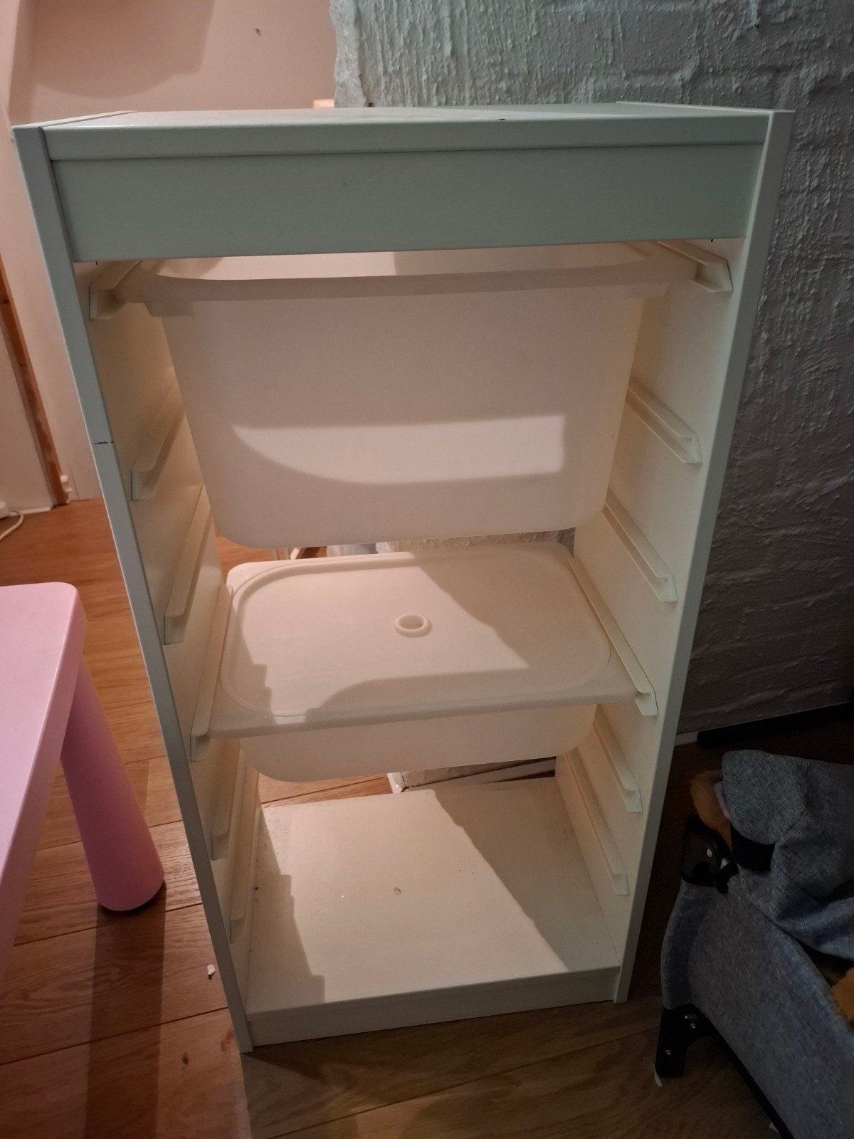ikea trofast basiselement opbergbakken kast, Ophalen, Zo goed als nieuw, Wit, Opbergmeubel