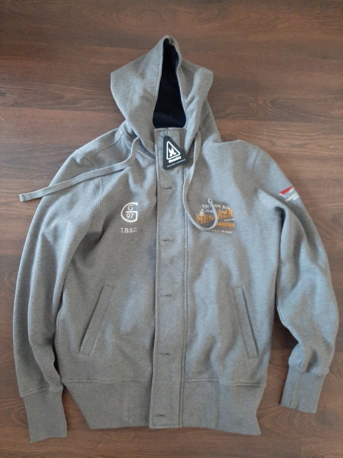 Gaastra heren hoodie - Maat m - Grijs, Maat 52/54 (L), Gaastra, Nieuw, Ophalen of Verzenden