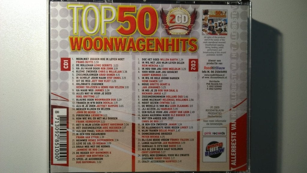 Top 50 Woonwagenhits, Ophalen of Verzenden, Zo goed als nieuw, Nederlandstalig, Album