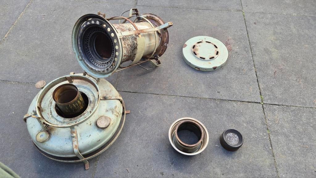 Aladdin blue flame heater, Ophalen, Landmacht, Engeland, Overige typen