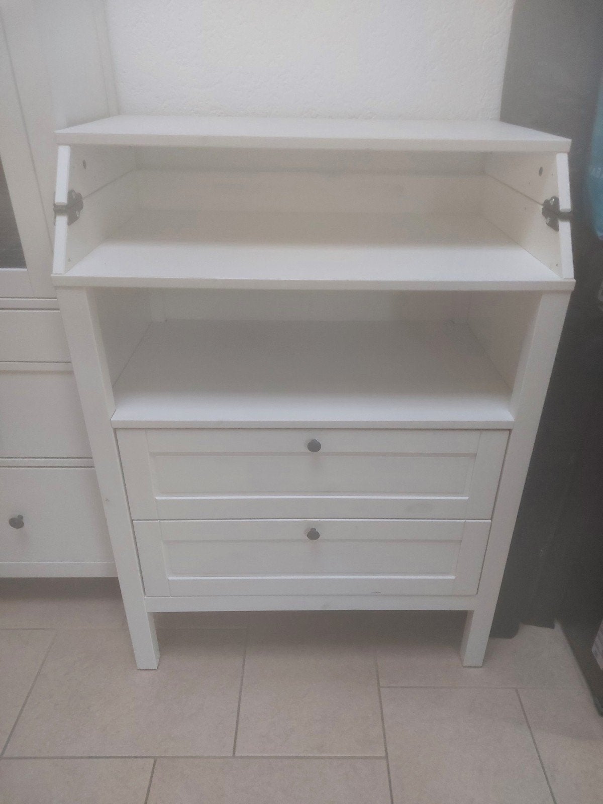 IKEA Sundvik Commode - Wit, Ophalen, Gebruikt, 70 cm of meer, 75 tot 100 cm
