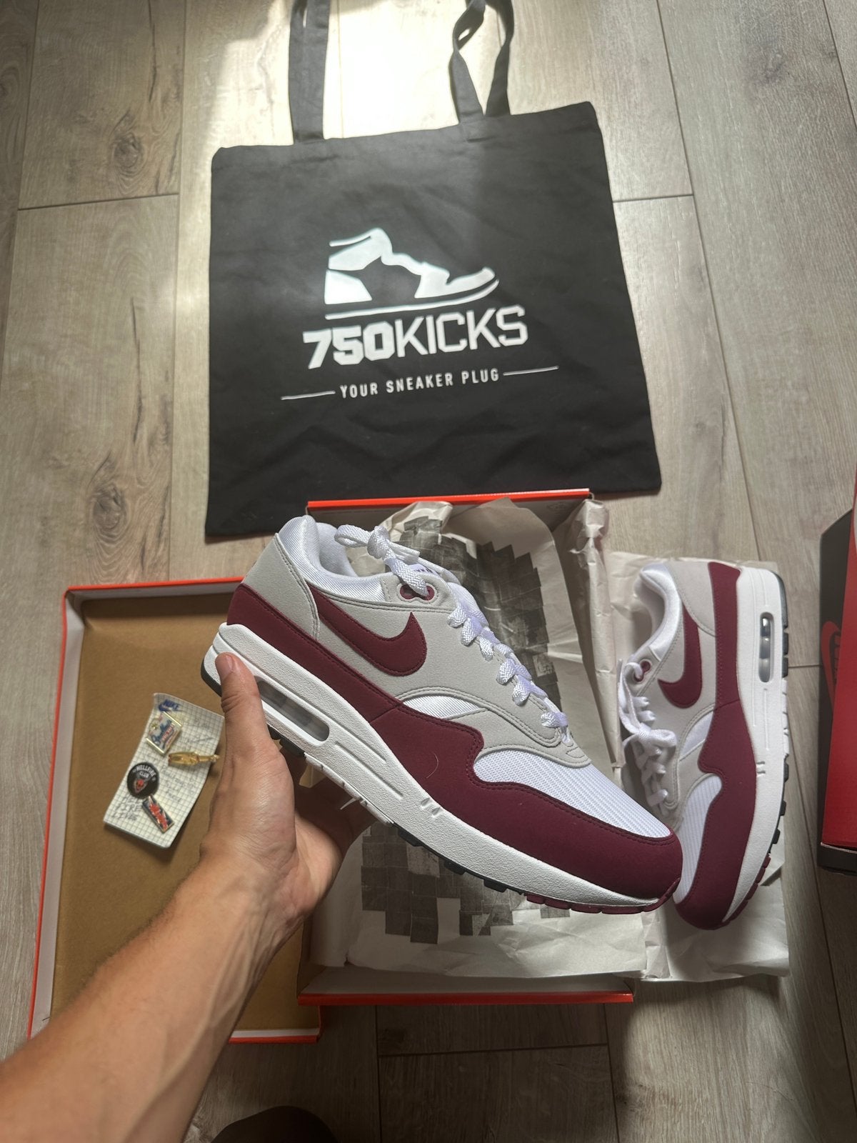 Nike Air Max 1 '87 Stranger Things Steve Harrington EU45,5, Overige kleuren, Nieuw, Ophalen of Verzenden, Sneakers of Gympen