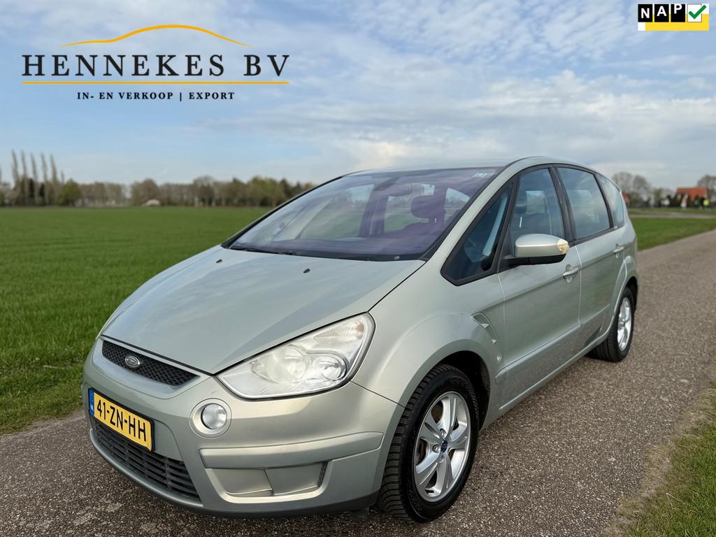 Ford S-Max 2.0-16V clima camera navi, Auto's, Ford, Bedrijf, Te koop, S-Max, Benzine, Euro 4, B, MPV, Handgeschakeld, Origineel Nederlands