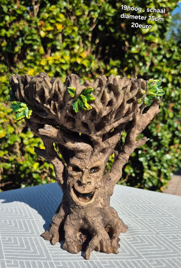 Skull boom schaaltje, Tuin en Terras, Tuinbeelden, Ophalen of Verzenden, Nieuw, Kunststof, Overige typen