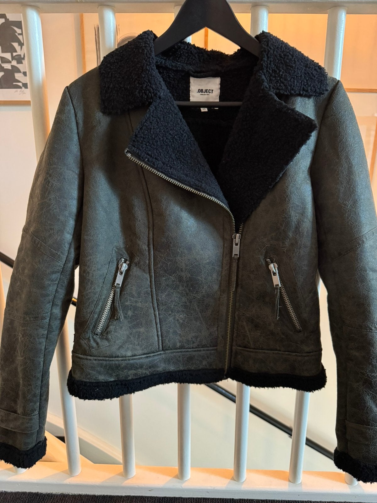 Jasje van Object, Ophalen of Verzenden, Zo goed als nieuw, Maat 36 (S), Groen