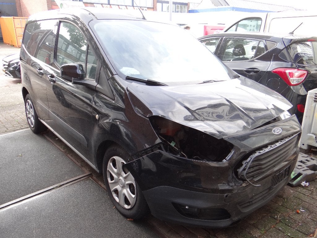 Ford Transit Courier GB 1.5 Tdci Duratorq 95pk 2018, Auto's, Voorwielaandrijving, Stof, Zwart, Origineel Nederlands