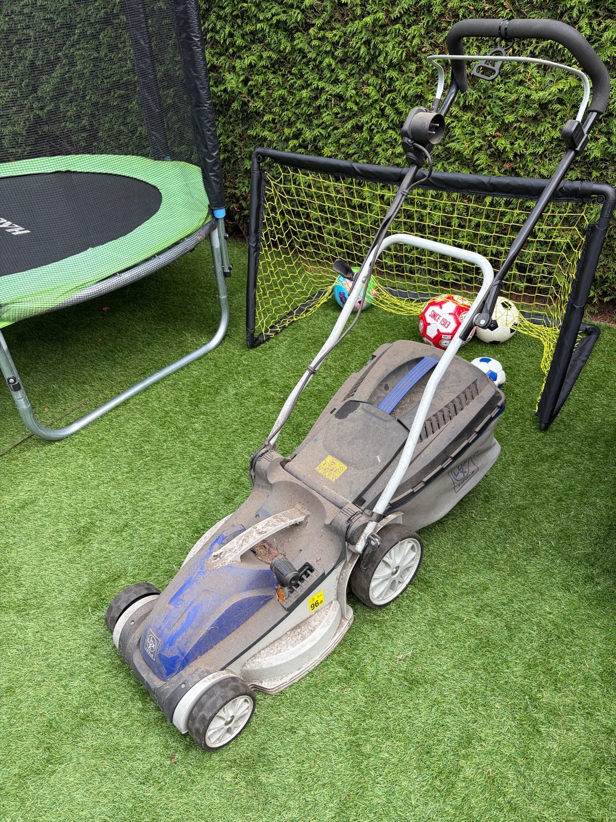 Grasmaaier elektrisch, Tuin en Terras, Ophalen, Cirkelmaaier, Gebruikt, Elektrische grasmaaier