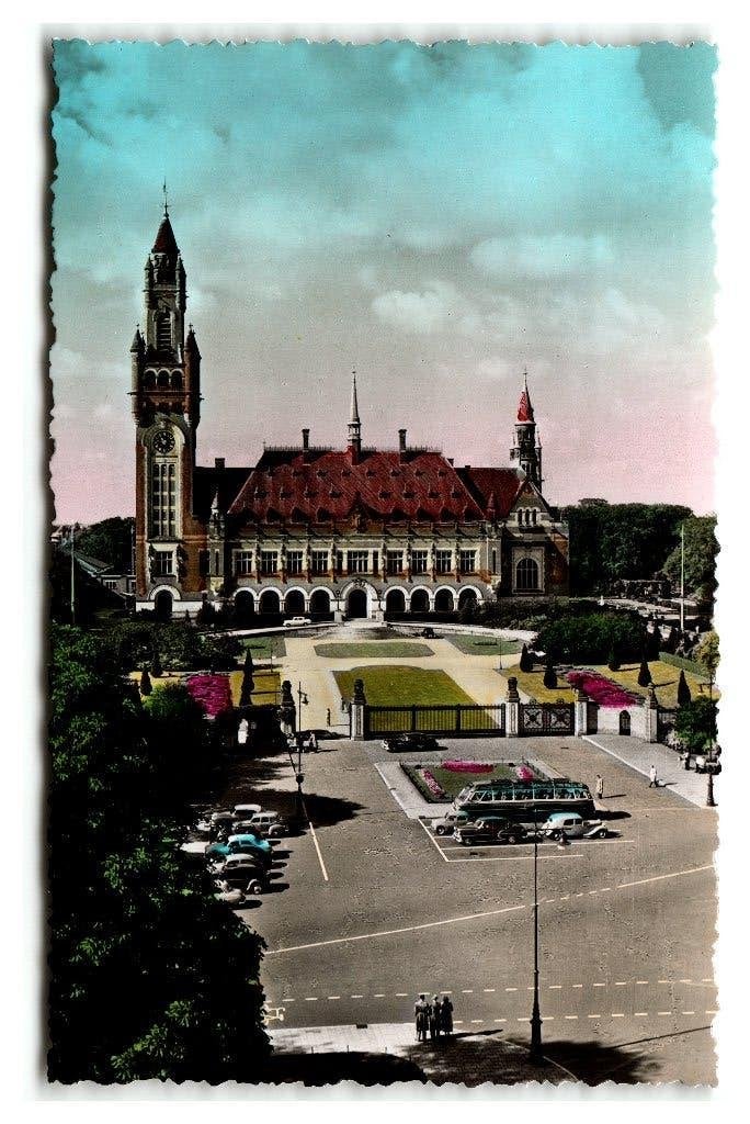 Den Haag, Vredespaleis, Verzenden, 1940 tot 1960, Ongelopen, Zuid-Holland