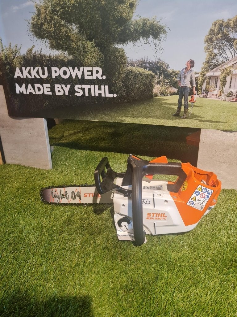 STIHL MSA 220 TC-O 30 CM met garantie, Ophalen of Verzenden, Gebruikt, Overige soorten, Stihl
